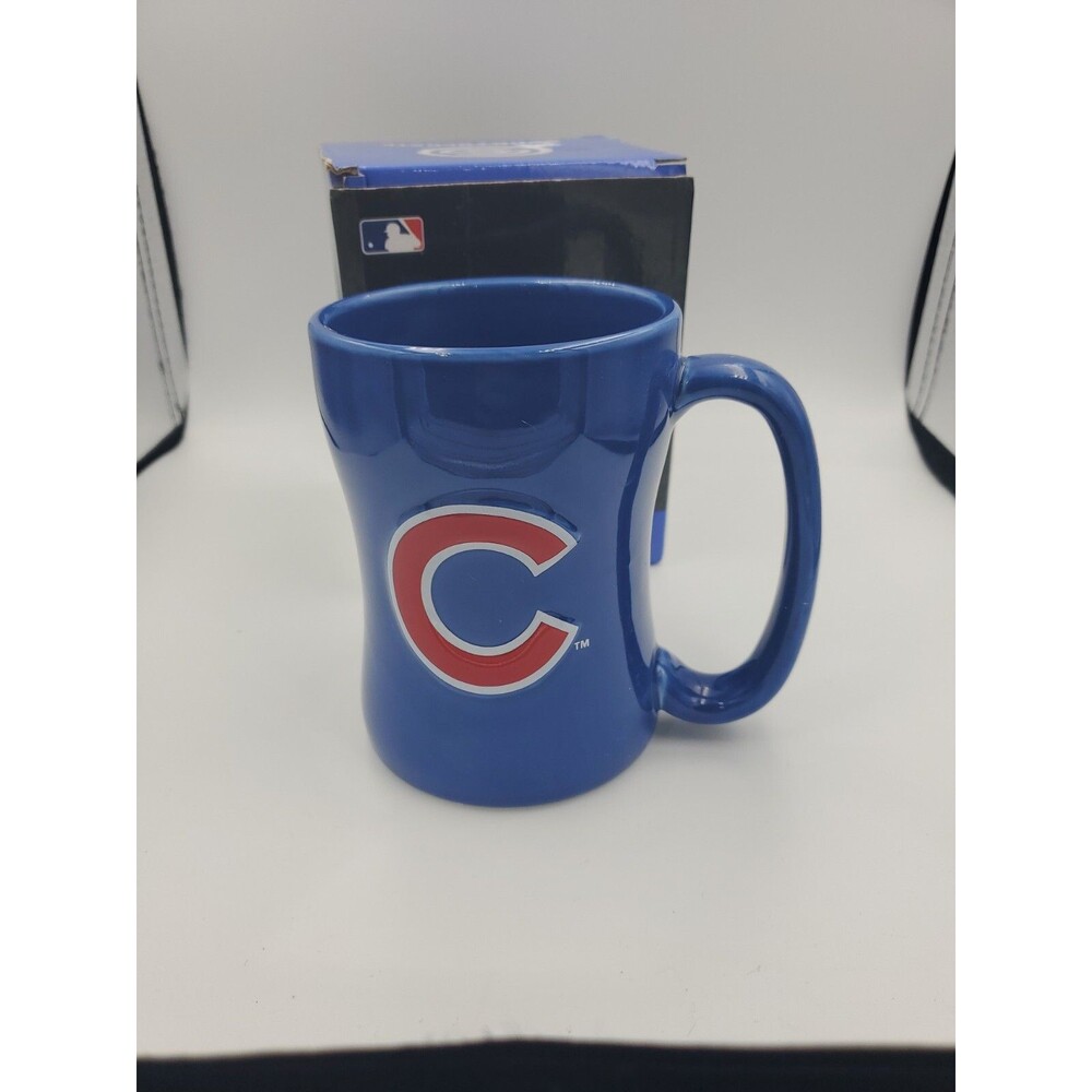 SportsCrate Chicago Cubs MLB Baseball Coffee Cocoa Tea Mug Brand New Cup Blue - Picture 2 of 10